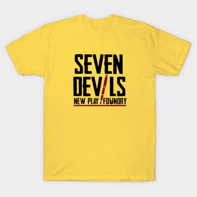 Seven Devils New Play Foundry Square T-Shirt by Seven Devils